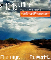 Road tema screenshot