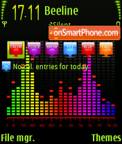 Colour Of Music theme screenshot