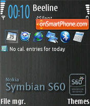 Symbians60 tema screenshot