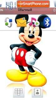 Mickey Mouse 11 tema screenshot