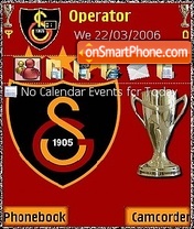 Galatasaray theme screenshot