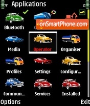 Capture d'écran Cars icons thème