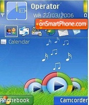 WindowsXP tema screenshot