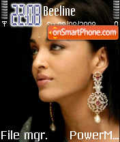 Aishwarya Rai 05 theme screenshot