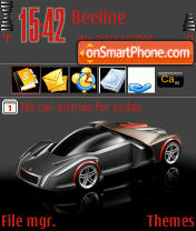 Ferrari Gray theme screenshot