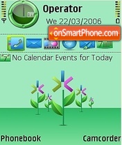 Green tema screenshot