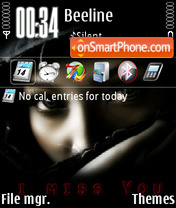 I miss you 06 tema screenshot