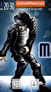Capture d'écran Michael Jackson V3 01 thème