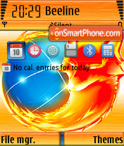 Скриншот темы Firefox 08