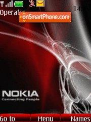 Скриншот темы Red Nokia 03