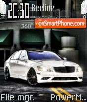 Mercedes S 550 theme screenshot