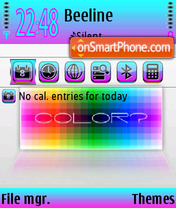 Colorbatte theme screenshot