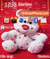 White bear tema screenshot