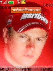 Kimi Raikkonen 01 theme screenshot