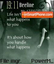 What Happens tema screenshot