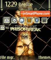 Скриншот темы Prison Break S3