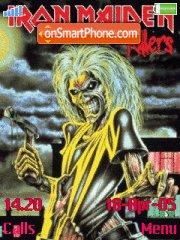 Скриншот темы Iron maiden killers