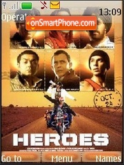 Heroes es el tema de pantalla