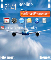 Aviator es el tema de pantalla