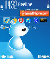 White Bear theme screenshot