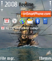 Naval War tema screenshot