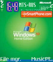 Capture d'écran Windows Xp Old Edition thème