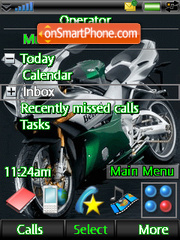 Super-bike tema screenshot