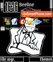 Lupin tema screenshot