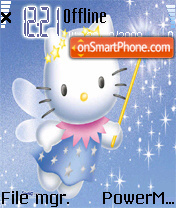 Hello Kitty tema screenshot