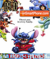 Lilo & Stitch theme screenshot