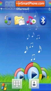WindowsXP tema screenshot