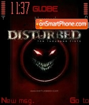 Disturbed 01 tema screenshot