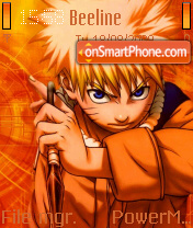 Naruto 2002 es el tema de pantalla