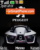 Capture d'écran Peugeot Flux Concept thème