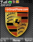 Porsche Logo tema screenshot