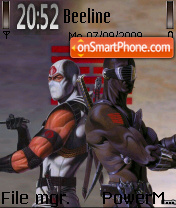 Gi Joe 01 tema screenshot