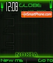 Скриншот темы Neon Nokia 01