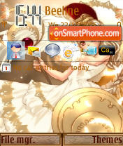 Fairy Angel tema screenshot