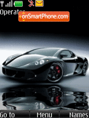 Black Car 06 theme screenshot