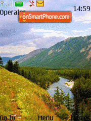 Capture d'écran Baikal thème