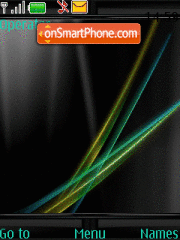 Capture d'écran Vista neon thème