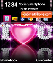 I love you 20 tema screenshot