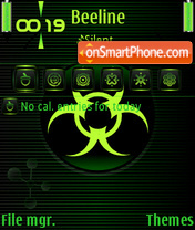Biohazard 04 theme screenshot