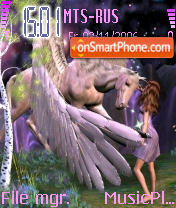 Purple Fantasy es el tema de pantalla