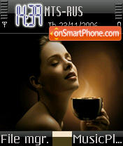 Coffee Time es el tema de pantalla