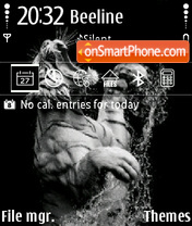 Tiger Design 01 tema screenshot