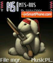 Ram Bunny tema screenshot