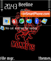 12 Monkeys 01 theme screenshot