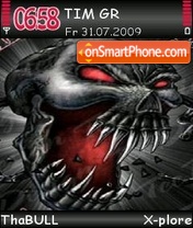 Skull 03 theme screenshot