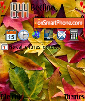 Autumn Leaves 01 tema screenshot